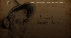 Desktop Screenshot of fundacaoantonioaleixo.com